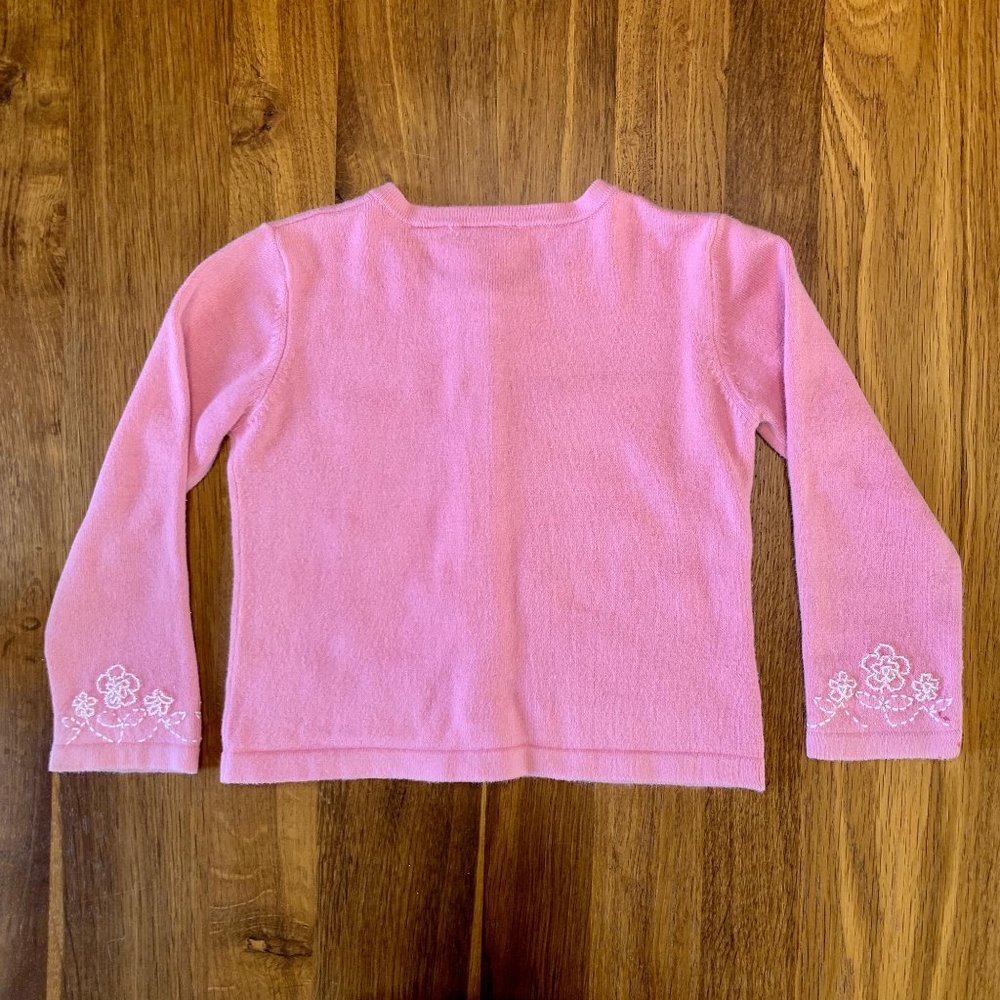 Beautiful Girls Dusty Pink Beaded Cardigan 12-18 - Picture 7 of 7